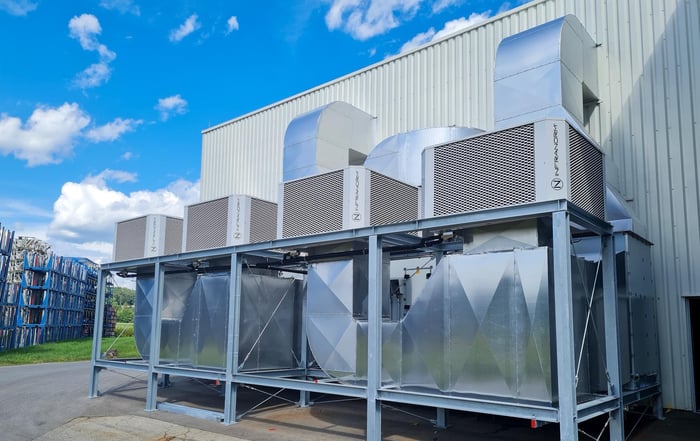 indirect/direct evaporative cooling AHU