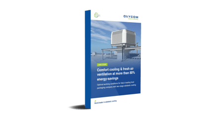 Case study: Comfort cooling & fresh air ventilation at more than 80% energy-savings
