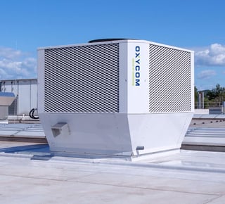 AHU precooling two-stage