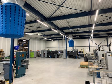 Kunststofindustrie adiabatische koeling