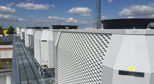 Industrial evaporative cooling bakeries