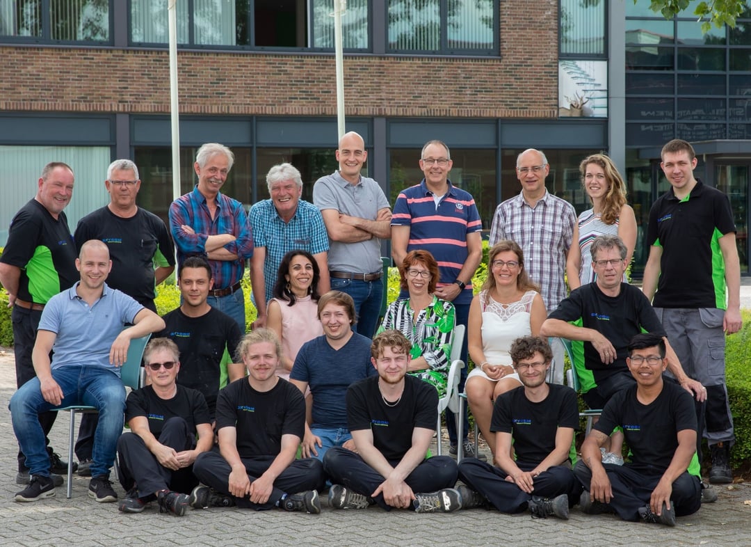 Groepsfoto bewerkt