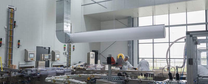 Adiabatic cooling industry factory
